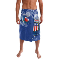Personalised American Samoa Flag Day Lavalava Fautasi Race Fagatogo-Iseula O Le Moana Sailfish Tribal Style LT03 Multicolor - Polynesian Pride