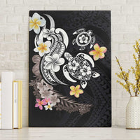 Hawaiian Tropical Plumeria Turtles Canvas Wall Art Polynesian Art Tattoo