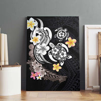 Hawaiian Tropical Plumeria Turtles Canvas Wall Art Polynesian Art Tattoo