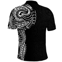Polynesian Art Traditional Tattoo Pattern Polo Shirt