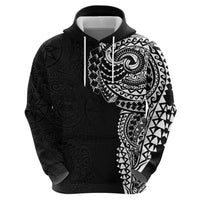 Polynesian Art Traditional Tattoo Pattern Zip Hoodie LT03 - Polynesian Pride