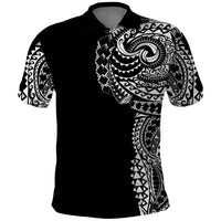 Polynesian Art Traditional Tattoo Polo Shirt Simple Style