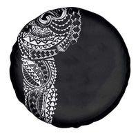 Polynesian Art Traditional Tattoo Spare Tire Cover Simple Style