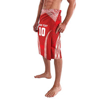 Custom Tonga Pacific Rugby 2024 Lavalava Ngatu Tribal Pattern