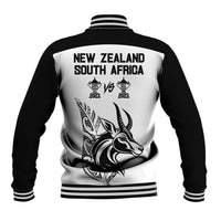 South Africa and New Zealand Baseball Jacket Champion History Go Final 2023 Vintage Style LT03 - Polynesian Pride