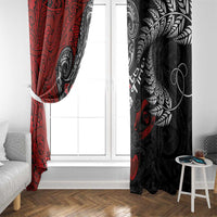 Aotearoa Toitu Te Tiriti Window Curtain New Zealand Honour the Treaty - Te Tiriti Is Us