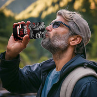 Aotearoa Toitu Te Tiriti 4 in 1 Can Cooler Tumbler New Zealand Honour the Treaty - Fight Together