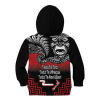 Aotearoa Toitu Te Tiriti Kid Hoodie New Zealand Honour the Treaty - Fight Together