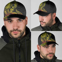 Aotearoa Moko Tribal Tattoo Classic Cap New Zealand Maori Penguin and Fantail Reggae Style LT03 - Polynesian Pride