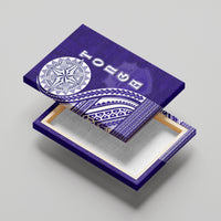Tupou College Toloa Canvas Wall Art Ngatu and Polynesian Pattern