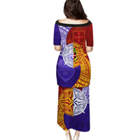 Kolisi Tonga Atele and Tupou College Toloa Puletasi Ngatu and Polynesian Spiral Pattern LT03 - Polynesian Pride