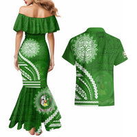 Liahona High School Couples Matching Mermaid Dress and Hawaiian Shirt Ngatu and Polynesian Pattern LT03 - Polynesian Pride