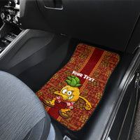Custom Hawaii Car Mats Aloha Funny Pineapple Mix Kakau Hawaiian Tribal LT03 - Polynesian Pride