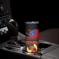 Samoan Siva Afi Skinny Tumbler Tribal Performers of Samoan Fire Knife Dancing