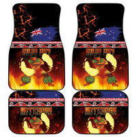 Aotearoa Siva Afi Car Mats Tribal Performers of Aotearoa Fire Knife Dancing