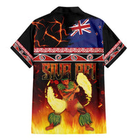 Aotearoa Siva Afi Family Matching Mermaid Dress and Hawaiian Shirt Tribal Performers of Aotearoa Fire Knife Dancing