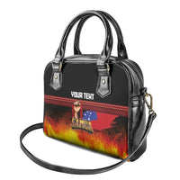 Personalised Samoan Spirit - Samoa Tribal Heritage Shoulder Handbag