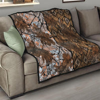 Fiji Masi Tapa Tribal Quilt Old Hibiscus Vintage Style LT03 - Polynesian Pride