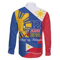 Philippines Independence Day Family Matching Mermaid Dress and Hawaiian Shirt Araw ng Kalayaan Polynesian Sun and YAKAN Pattern