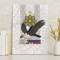 Philippines Eagle Week Canvas Wall Art Polynesian Pattern Barong Style