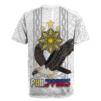 Philippines Eagle Week Rugby Jersey Polynesian Pattern Barong Style
