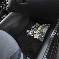 Hawaiian Plumeria Turtles Car Mats Polynesian Art Tattoo