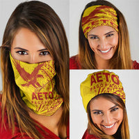 American Samoa Pago Pago Aeto Neck Gaiter Wingstyle Red-Gold Color LT03