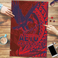 Samoa Pago Pago Aeto Puzzle Wingstyle Red-Blue Color LT03