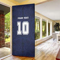 Custom Rugby Toa Samoa Door Cover Champions Six Eight Five - Polynesian Pride