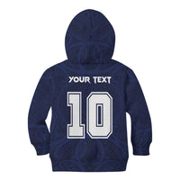 Custom Rugby Toa Samoa Kid Hoodie Champions Six Eight Five - Polynesian Pride
