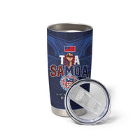 Custom Rugby Toa Samoa Tumbler Cup Champions Six Eight Five - Polynesian Pride