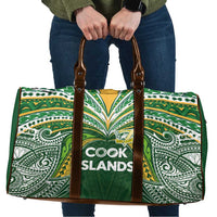 Cook Islands Rugby League Travel Bag Tatau Tribal Motifs-Dark Green Color - Polynesian Pride