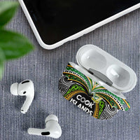 Cook Islands Rugby League AirPods Case Tatau Tribal Motifs-Black Color - Polynesian Pride