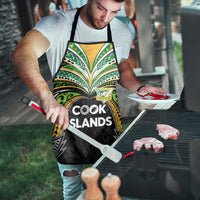 Cook Islands Rugby League Apron Tatau Tribal Motifs-Black Color - Polynesian Pride