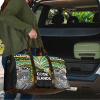 Cook Islands Rugby League Travel Bag Tatau Tribal Motifs-Black Color - Polynesian Pride