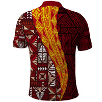 Tonga Feletoa Kupesi Fakatonga Polo Shirt LT03 - Polynesian Pride