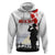 Tokelau ANZAC Day Hoodie Lest We Forget Red Poppy Flowers and Soldier LT03 Pullover Hoodie White - Polynesian Pride