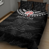New Zealand ANZAC Day Quilt Bed Set Lest We Forget Haka Dance Respect LT03 - Polynesian Pride
