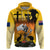 New Zealand and Australia ANZAC Day Hoodie Gallipoli Lest We Forget LT03 Yellow - Polynesian Pride