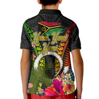 Vanuatu Independence Day Kid Polo Shirt Tugeta Yumi Selebretem Indipendens Dei