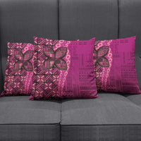 Samoan Pacific Tribal Flower Geometric Art Tattoos Pillow Cover Siapo Pattern Romantic Rose - Polynesian Pride