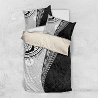 Fijian Masi Tattoos Bedding Set with Tapa Tribal Pattern - Polynesian Pride