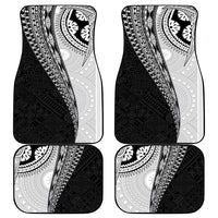 Fijian Masi Tattoos Car Mats with Tapa Tribal Pattern - Polynesian Pride