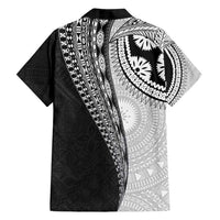 Fijian Masi Tattoos Family Matching Summer Maxi Dress and Hawaiian Shirt with Tapa Tribal Pattern - Polynesian Pride