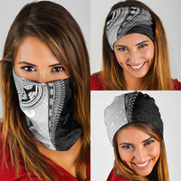 Fijian Masi Tattoos Neck Gaiter with Tapa Tribal Pattern LT03