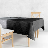 Fijian Masi Tattoos Tablecloth with Tapa Tribal Pattern - Polynesian Pride