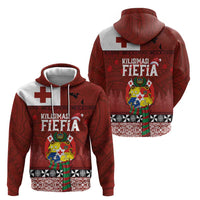 Tongan Christmas Hoodie Kilisimasi Fiefia with Ngatu Art Tattoo