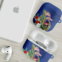Guam Chamorro AirPods Case Tribal Latte Stone and Seal Artwork Polynesian Patterns