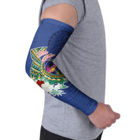 Guam Chamorro Arm Sleeves Tribal Latte Stone and Seal Artwork Polynesian Patterns