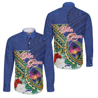 Guam Chamorro Family Matching Tank Maxi Dress and Hawaiian Shirt Tribal Latte Stone and Seal Artwork Polynesian Patterns
